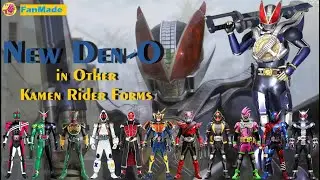 New Den-O in Other Kamen Rider forms FanArt by exaid two | 仮面ライダーＮＥＷ電王