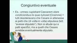 Uso dei modi nelle subordinate esplicite in latino