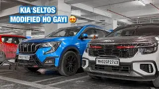 KIA SELTOS KO WRAP KAR DIYA 😍 | CAR MODIFIED VLOG