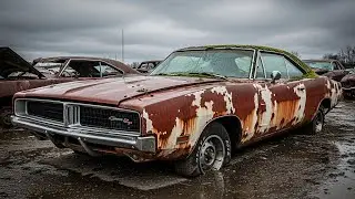 ASMR Car Restoration | 1970 Dodge Charger R/T Full Rebuild From Rust to Showroom Icon