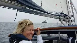 Passing Fastnet Rock