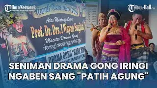 Seniman Drama Gong Bali Lintas Generasi Iringi Upacara Pengabenan Sang 