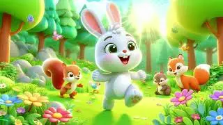 Зайчонок и друзья — Весёлая детская песенка 🐇🎶