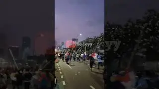 RICUH🔥 ANAK STM KEMBALI TURUN KE JALAN DEMO DEPAN KANTOR DPR🐁 #demo #demohariini #aksidemomahasiswa