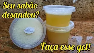 Pasta Em Gel Multiuso Feito Com Sabão Caseiro Que Não Endureceu