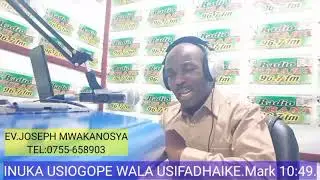 KUONDOA ROHO YA MAZOEA.