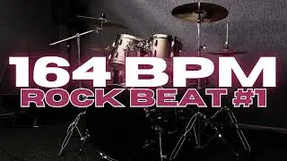 164 BPM - Rock Drum Beat - Loop 1
