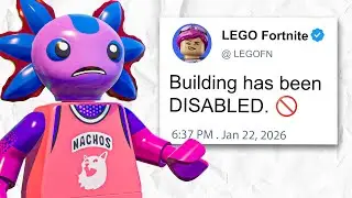 La mise &agrave; jour la plus &eacute;trange de l'histoire de LEGO Fortnite...
