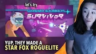 Let's Try: Whisker Squadron: Survivor | Yup, they made a Star Fox roguelite!