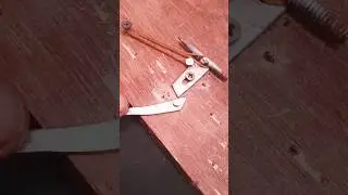 Handmade semi auto trigger mechanism #shorts