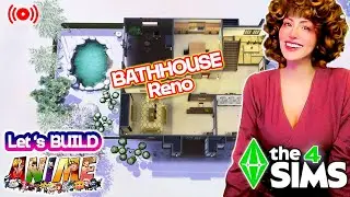 🍭NO CAM🌈Let's BUILD : ANIME BUILDS ''Bath House''🦄🍭 @TheSims  #sims3  #anime  #sims4build