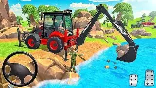 Backhoe Loader Jcb Simulator Gameplay Indian Vehicles Jcb truck driving Android Gameplay