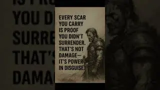 Every Scar You Carry is Power in Disguise &ndash; Life-Changing Quote That Hits Deep