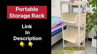 Portable Storage Rack ✨ | Amazon Kitchen Organizer