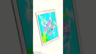 Apple IPad 9.7 (2018) Silver in 360&deg; #shorts
