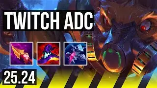 TWITCH & Yuumi vs MISS FORTUNE & Rakan (ADC) | 73K damage, Good KDA: 32/3/4 | EUW Diamond | 25.24