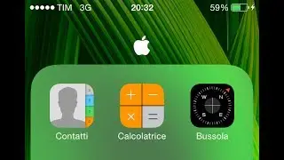 Logo di apple come titolo di una cartella