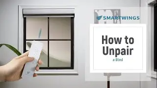 Instruction | How to Unpair a Blind
