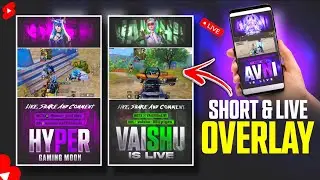 How to Make Gaming Shorts & Live Overlay 🔥