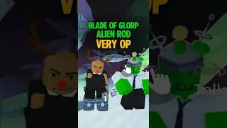 Alien Rod aka Blade Of Glorp Showcase 😼#roblox #fisch