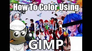 How To Color Using GIMP | A 'My Monster Secret' Video