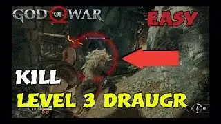 017 God of War 2018 Walkthrough - Kill The Level 3 Draugr