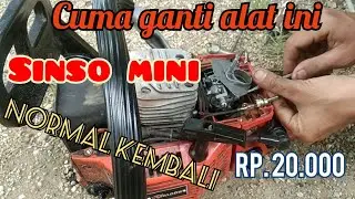 Cara perbaiki sinso mini susah hidup