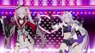 【Honkai Impact 3rd X Star Rail X VRChat MMD／FULLHD 】#kiana Kaslana Alt_HoFi , #sparkle 【Worth It】