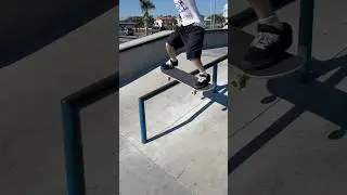 📈MAVERICK🛹RAIL LINE OAK ISLAND📉 #shortsvideo #skateboarding #fyp
