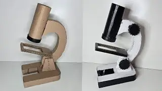 How to Make a Cardboard Microscope