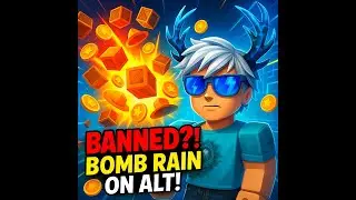 NEW AREA 105 + BOMB RAIN on ALT Account After BAN! (Unboxing Simulator)