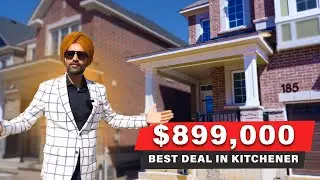 First Time Home Buyers in Kitchener Get Their Dream Home - Brand New Home Tour - $899k