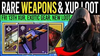 Destiny 2: RARE XUR WEAPONS & FRIDAY 13th LOOT! Xur Inventory, Exotics & More (13 Feb)