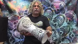 Darbuka Planet - Frank demonstrates the new line of Zaza Percussion doumbeks