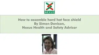 Coronavirus: How to fit the hard hat face shield