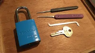 Master Lock Pro Series 6835 Padlock Pick and Gut