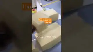 Hamburger box making machine, paper lunch box make machine, fast food take away box making #shorts