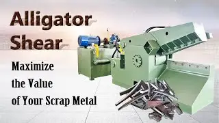 Alligator Shear - Maximize the Value of Your Scrap Metal