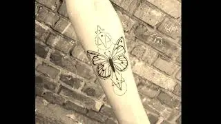 Best Geometric Butterfly tattoo designs - Top 20 Best Geometric Butterfly Tattoos