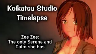 Koikatsu Studio Timelapse - Zeezee: The only Serene and Calm she has