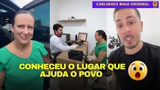 FOI CONHECER A CLÍNICA DA EMPREGADA 😲😲 | CARLINHOS MAIA 🌻
