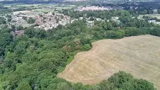 Flying around Oldbury Court