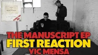 VIC MENSA - THE MANUSCRIPT EP FIRST REACTION/REVIEW (JUNGLE BEATS)