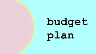 budget plan | february 2025