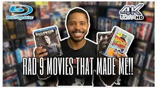 RAD 9 MOVIES THAT MADE US! | Physical Media Community Challenge @RadPackPod