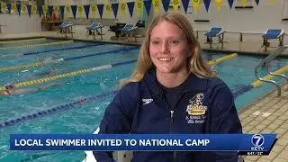 Local swimmer invited to national swimming camp at an Olympic Training Center