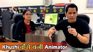 Khushi कैसे बनी Animator | Munish Mehta | Animation | Junior Animator | @LearnAnimationHindi