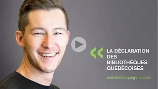 Michael David Miller - La D&eacute;claration des biblioth&egrave;ques qu&eacute;b&eacute;coises