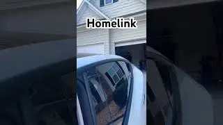 Tesla Homelink in ACTION