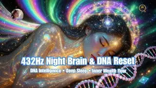432Hz Night Reset | DNA Intelligence &bull; Deep Sleep &bull; Inner Wealth Flow
